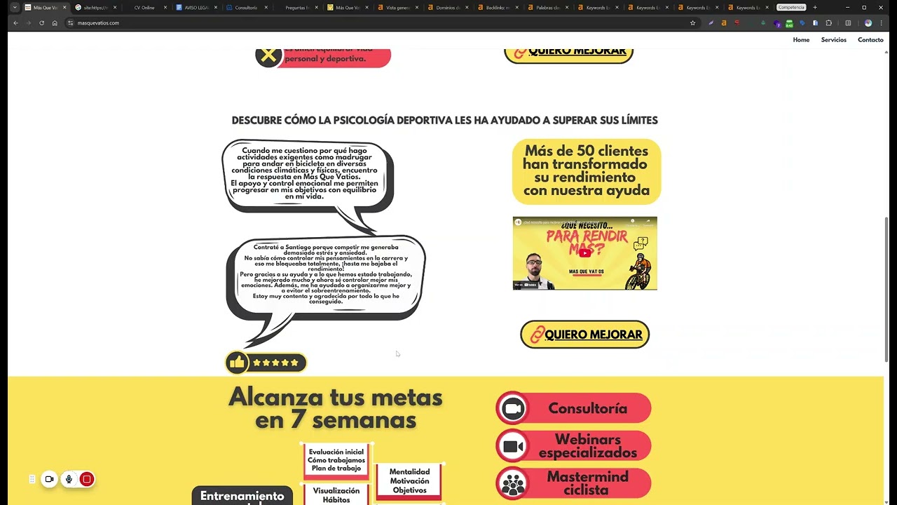 📌 Auditoría SEO de Más que Vatios: Psicología deportiva para ciclistas 🚴‍♂️🧠