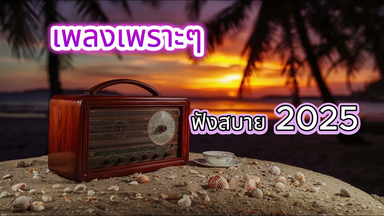 เพลงเพราะๆ ฟังสบาย 2025  ฟังเพลินนั่งทำงานยาวๆ ไม่มีโฆษณาคั่นบ่อย