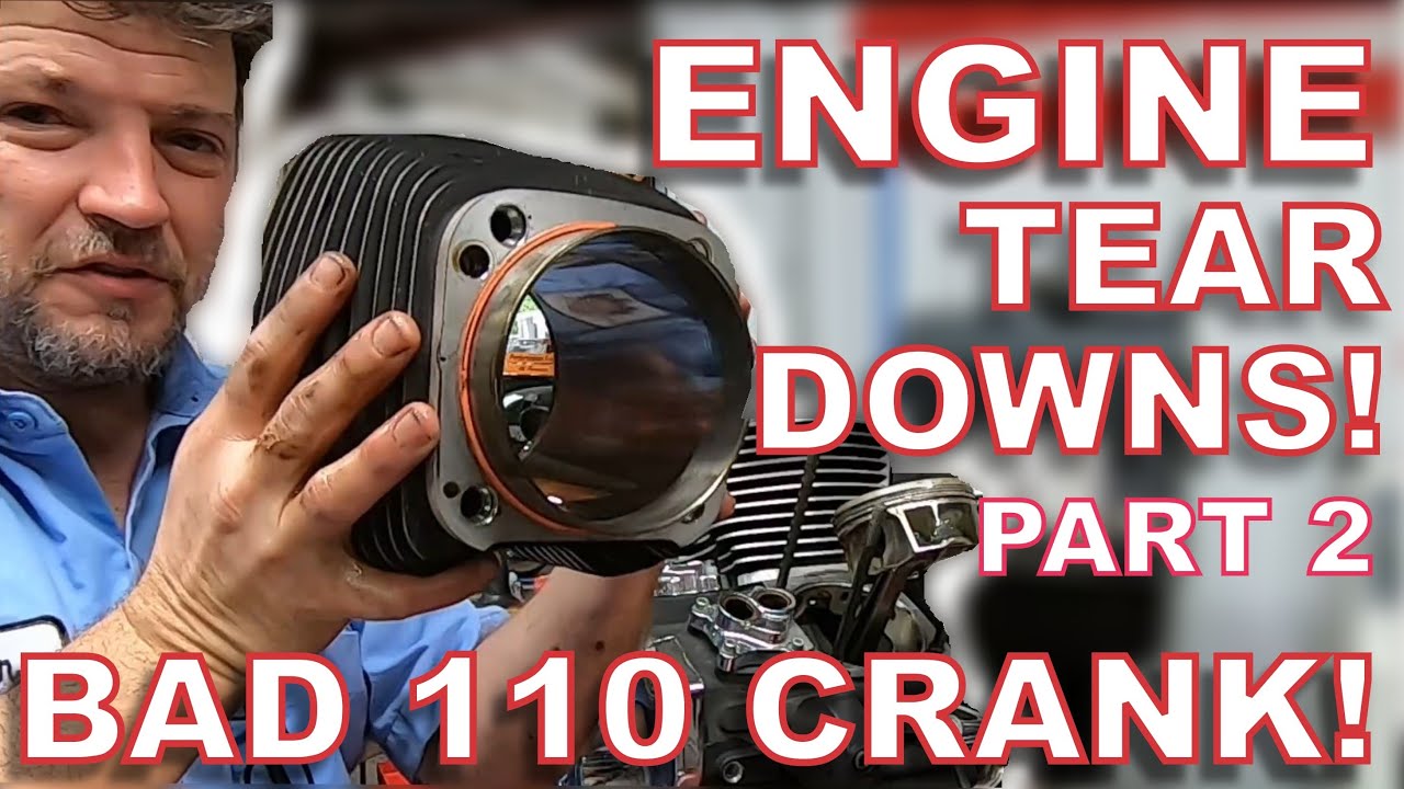 BAD CVO 110 CRANK! - Engine Teardown Marathon Part 2 - Kevin Baxter - Pro Twin Performance