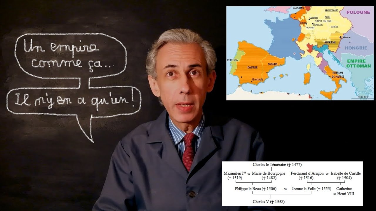 Cours d'histoire de quatri&egrave;me, le&ccedil;on 1 : L'empire de Charles Quint