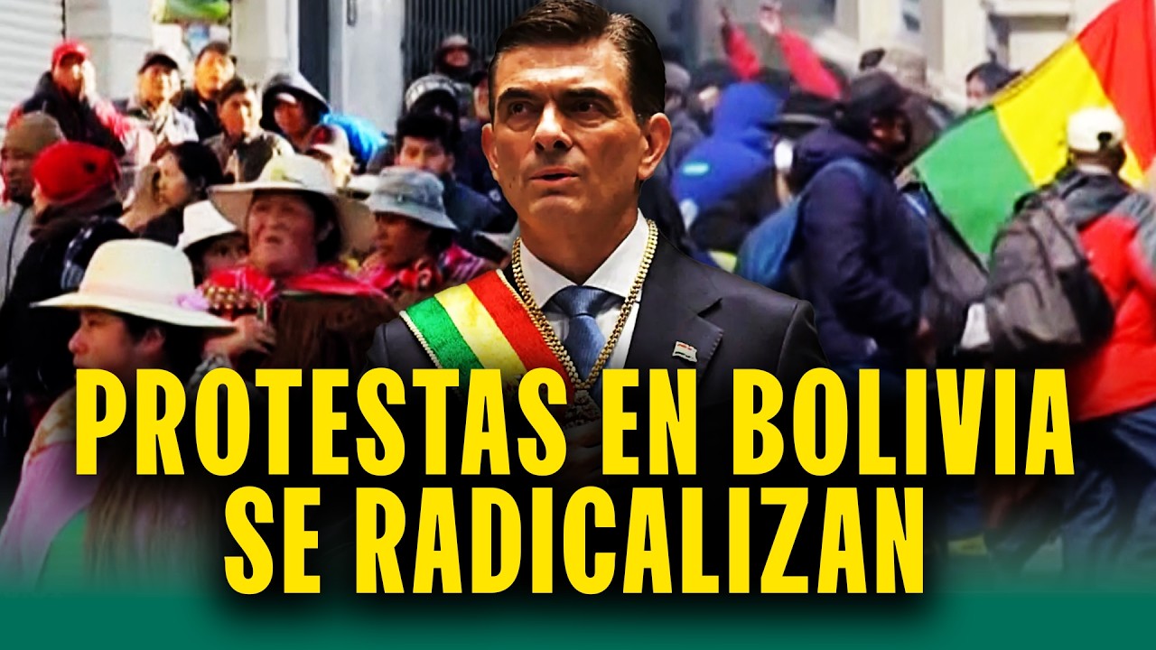 Siguen protestas en Bolivia: Bloquean v&iacute;as y piden salida del presidente Rodrigo Paz