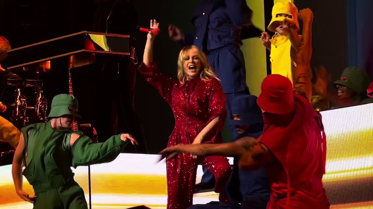 Kylie Minogue - Tension Tour, Melbourne, 20/2/25 Four songs