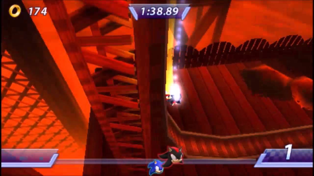 Sonic Rivals - Skypark Zone Act 2