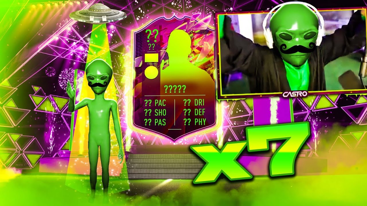 ALIEN ВЫБИВАЕТ 7 КАРТОЧЕК RULE BREAKERS!! FIFA 22