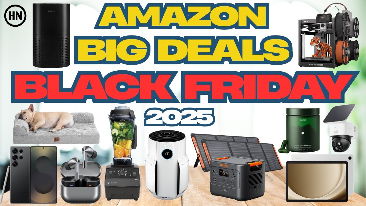 24 Best Amazon Black Friday Deals 2025 You Must See Holiday Weekend | HN Finds #blackfriday