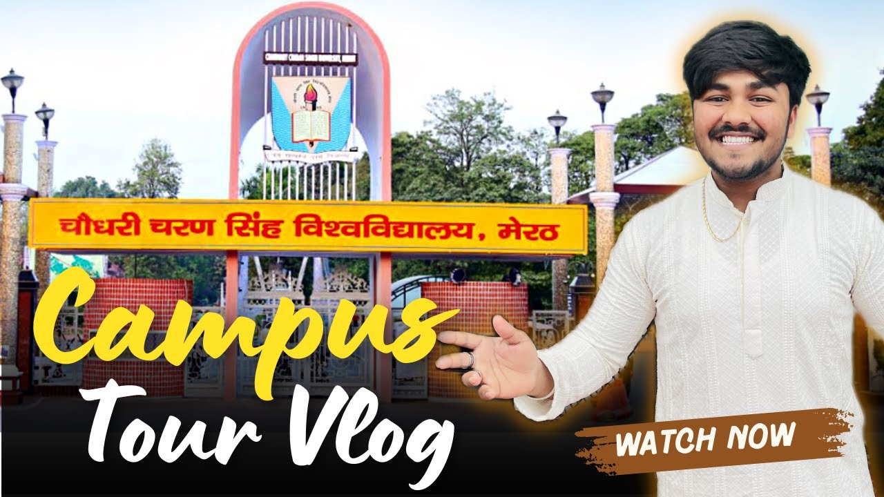 CCSU University Campus Tour | Chaudhary Charan Singh University Meerut | CCSU Meerut | #ccsuvlog