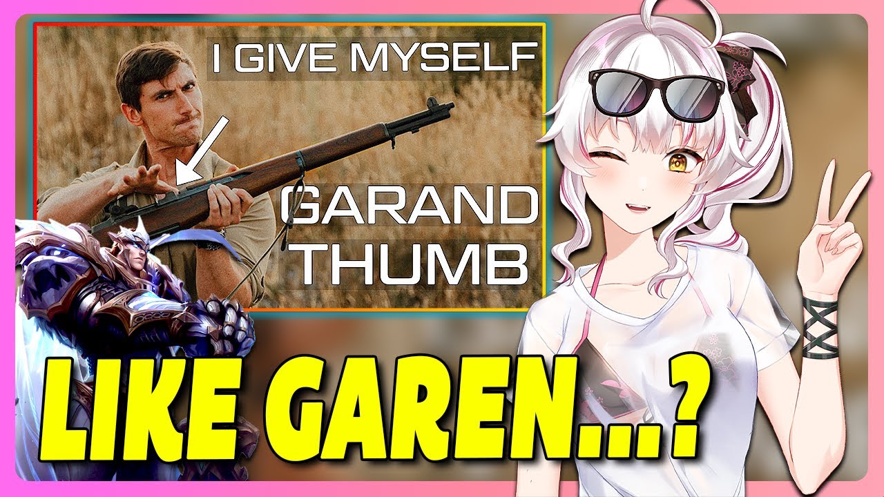 How bad is a Garand Thumb? | Vtuber React