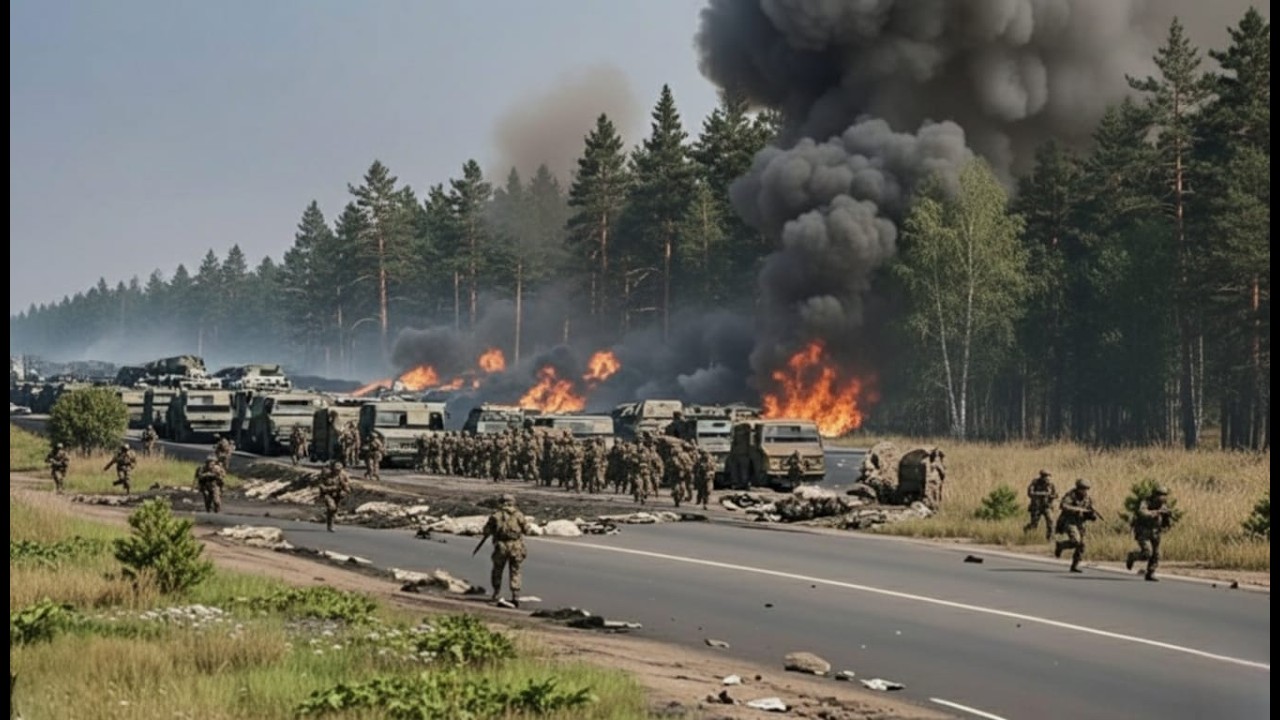 Час назад! Российские войска перехватили на границе 3400 военнослужащих США и Украины, участвовавших