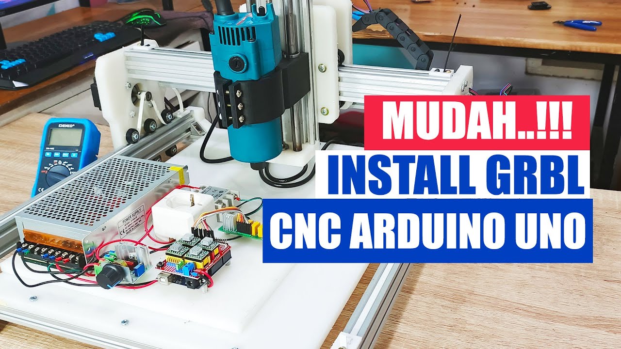 Cara Termudah Install GRBL Pada CNC Arduino UNO dengan Xloader