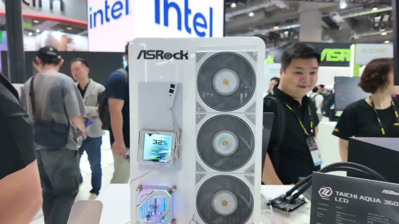 Экскурсия по стенду Asrock: 10 лет Taichi | Computex 2026