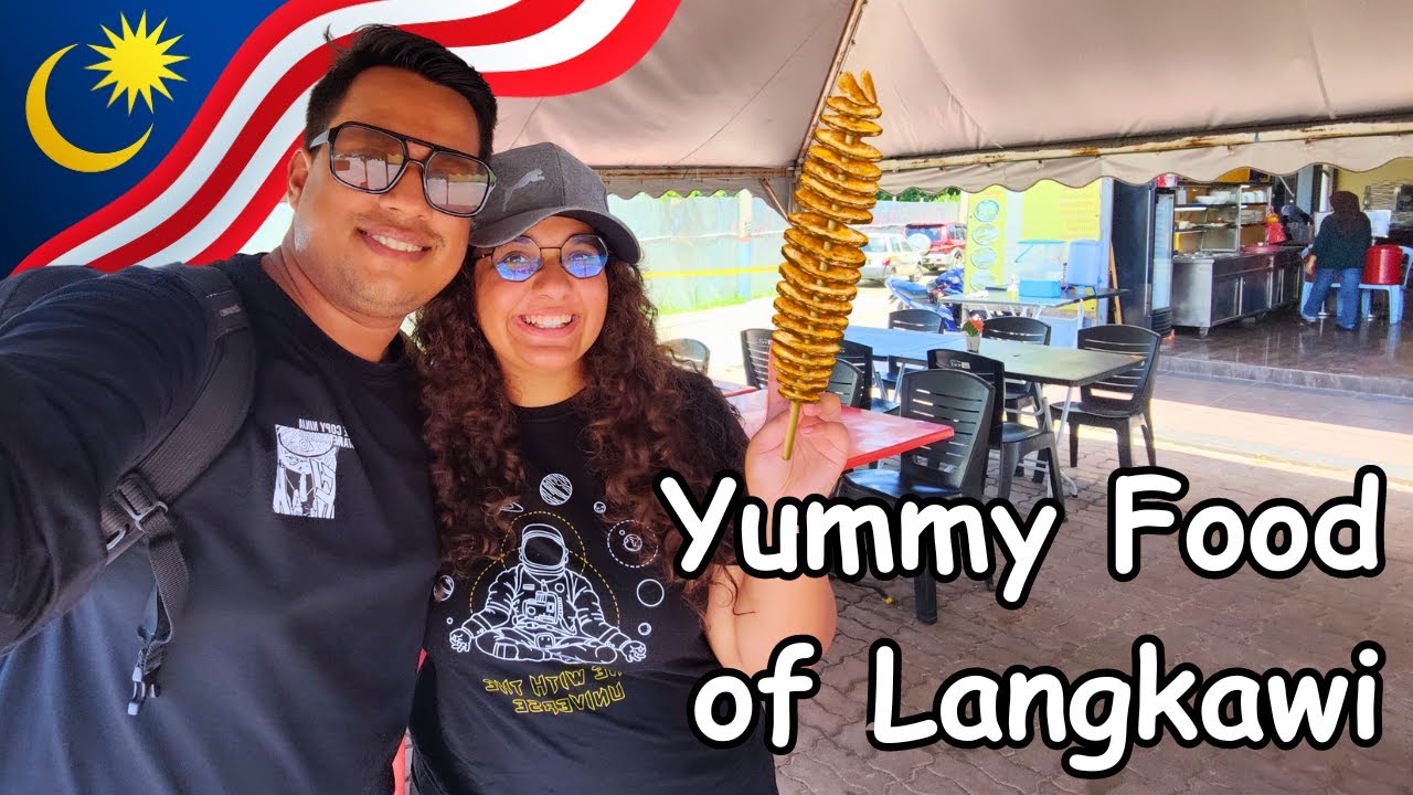 Langkawi’s STREET FOOD Night Market! Our LAST day in MALAYSIA 🇲🇾