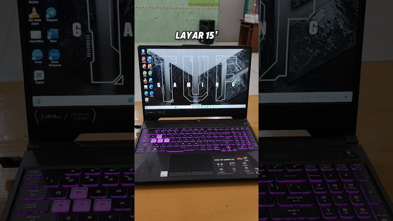 Review singkat Asus TUF A15 Laptop Gaming