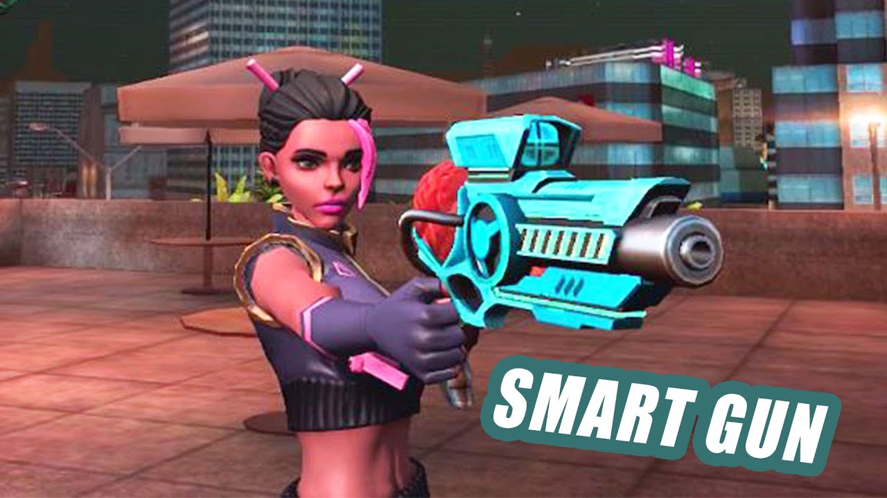 SMART GUN MAX LEVEL GAMEPLAY | GANGSTAR VEGAS