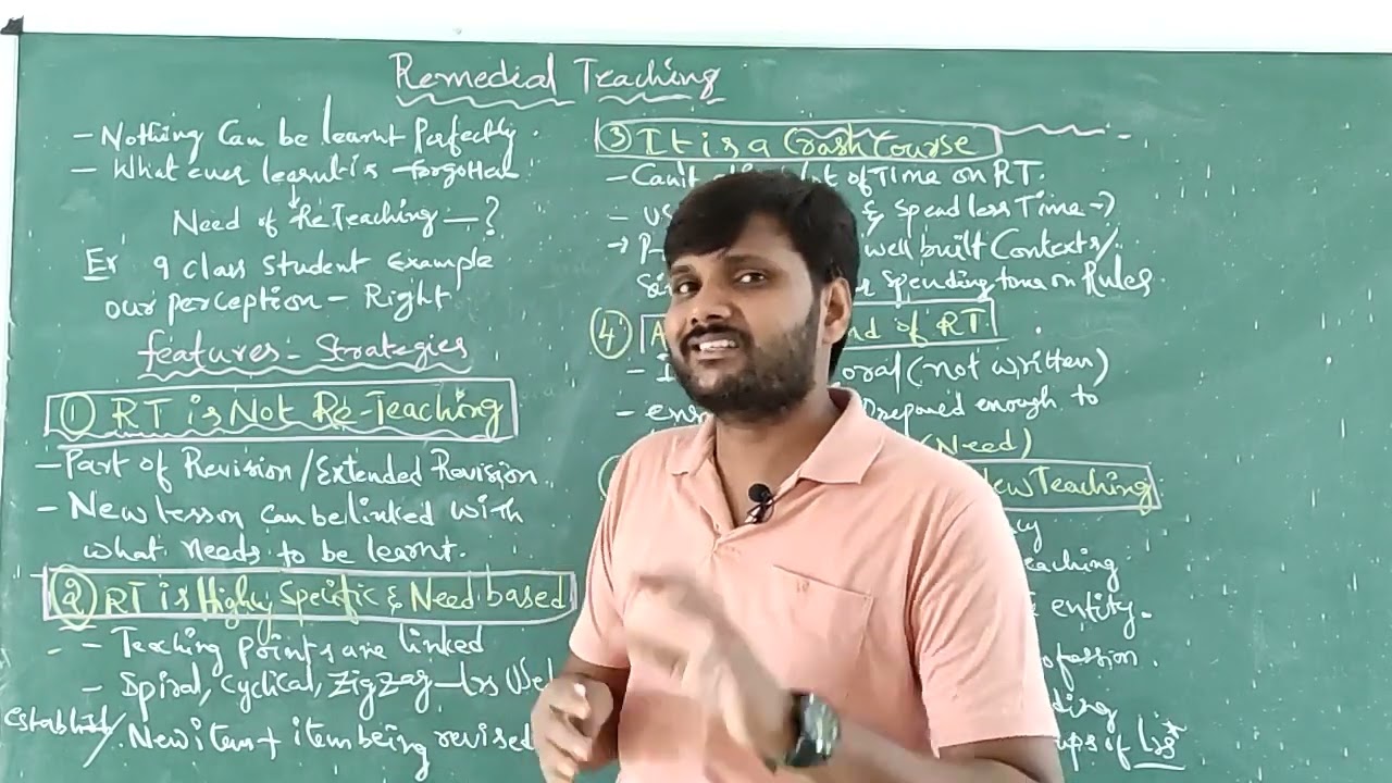 REMEDIAL TEACHING