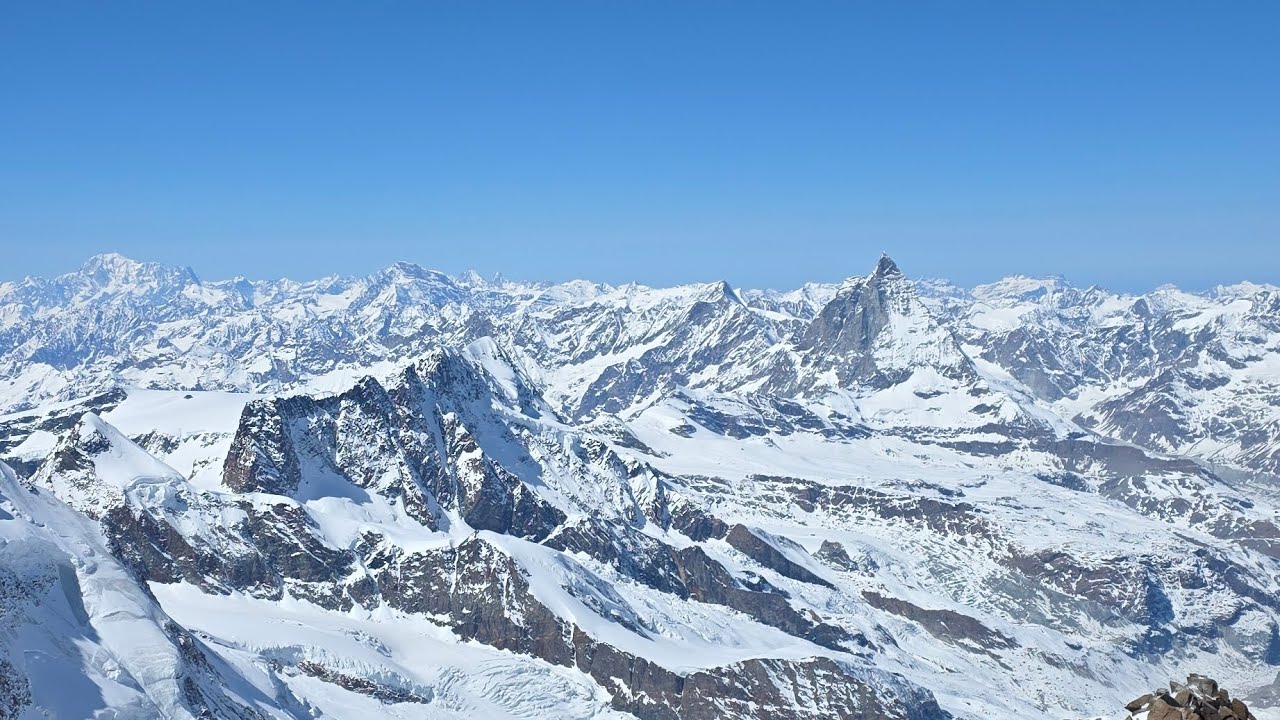 Dufourspitze 4634m (Monte Rosa) ski