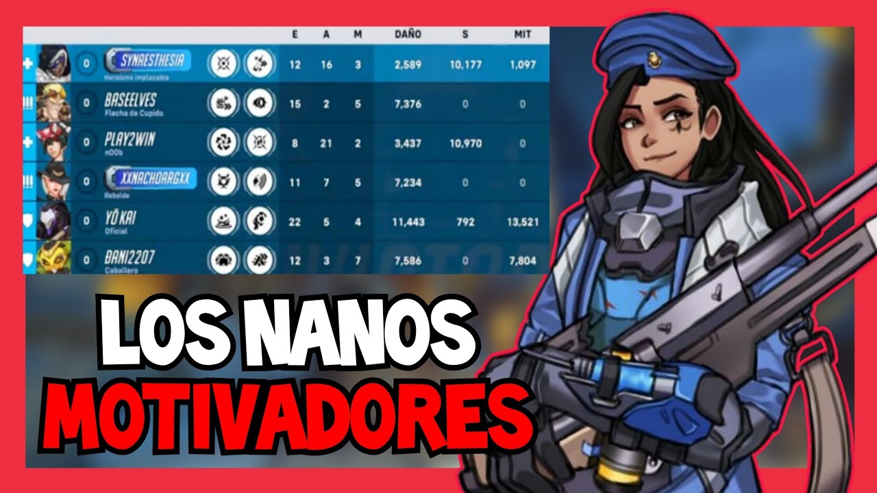 EL NANOPOTENCIAMIENTO MOTIVA A LOS ALIADOS, ESTA PARTIDA ES LA PRUEBA | OVERWATCH 