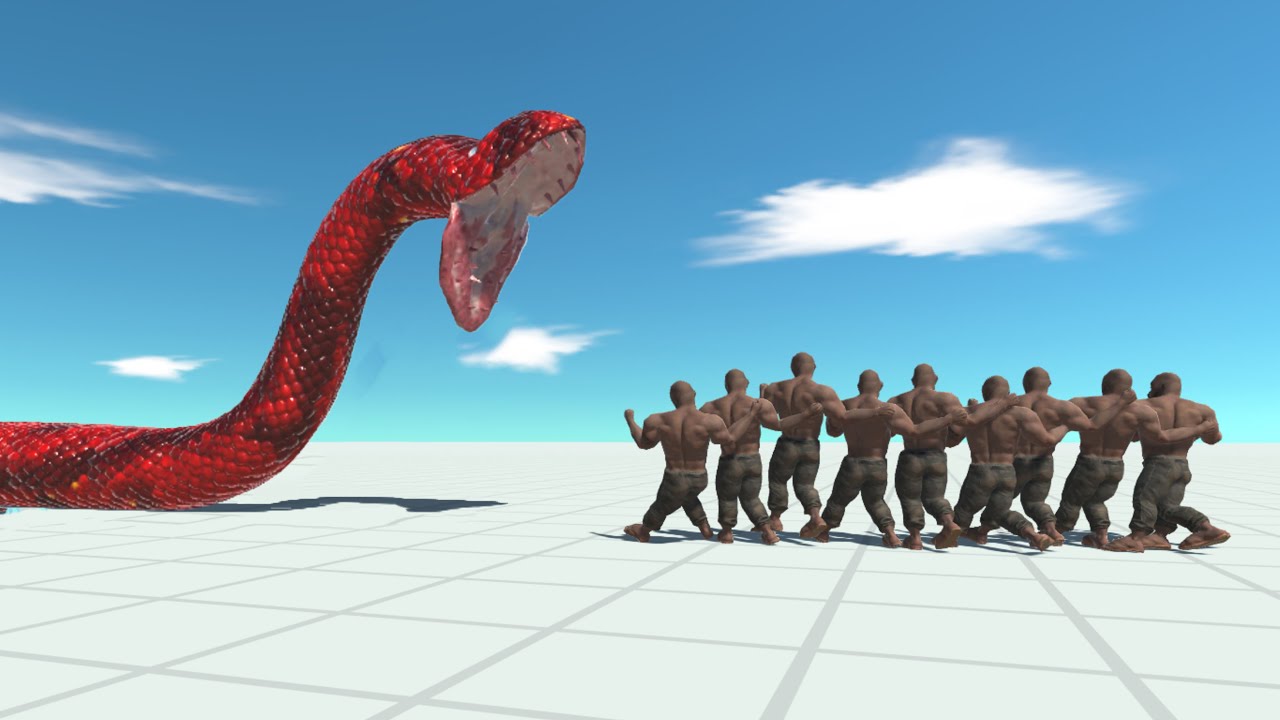 TITANOBOA vs 10x EVERY UNIT - Animal Revolt Battle Simulator