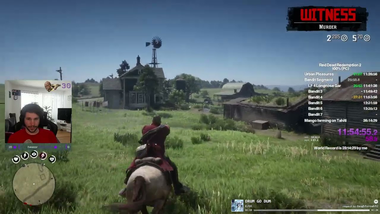RDR2 100% Speedrun (#18) Part 3 | Classic Content | 24th June 2023
