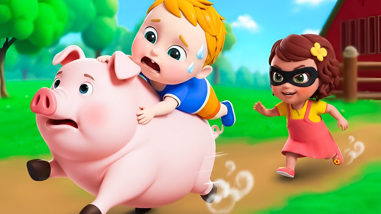 Old Macdonald had a Farm | Five Little Piggy Song | Nursery Rhymes and Kids songs