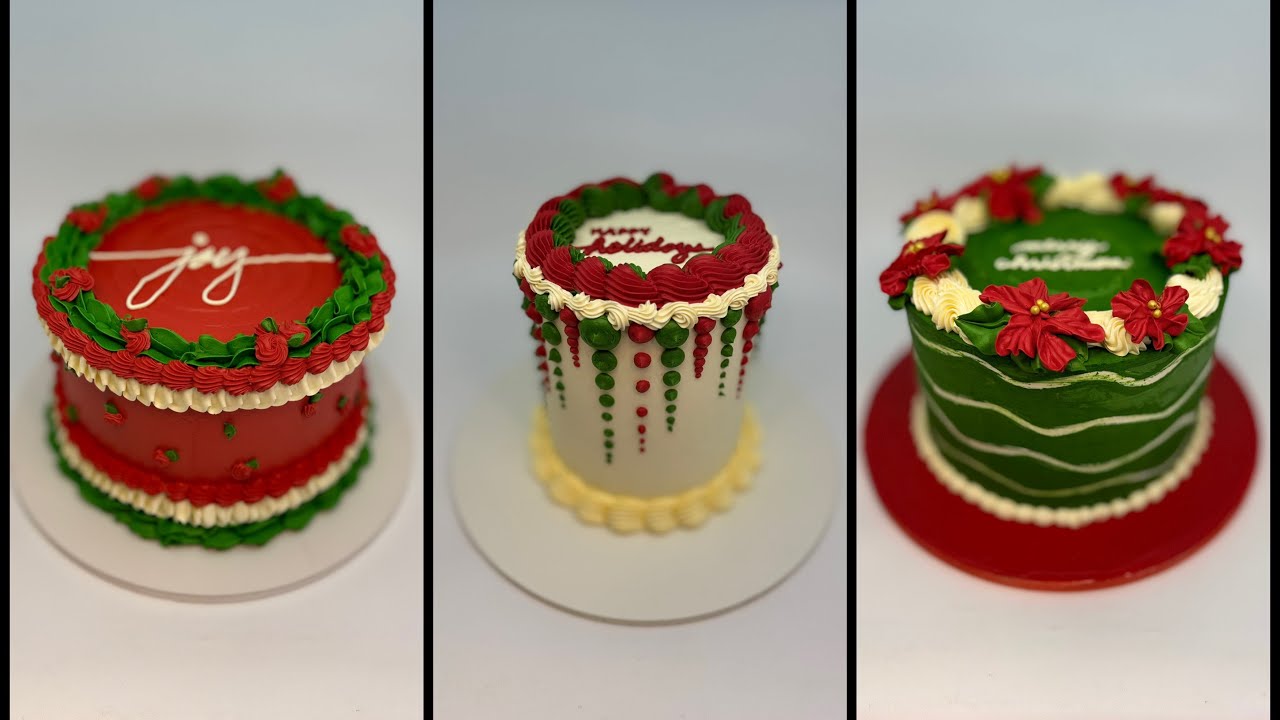 Christmas Cake Design & Ideas
