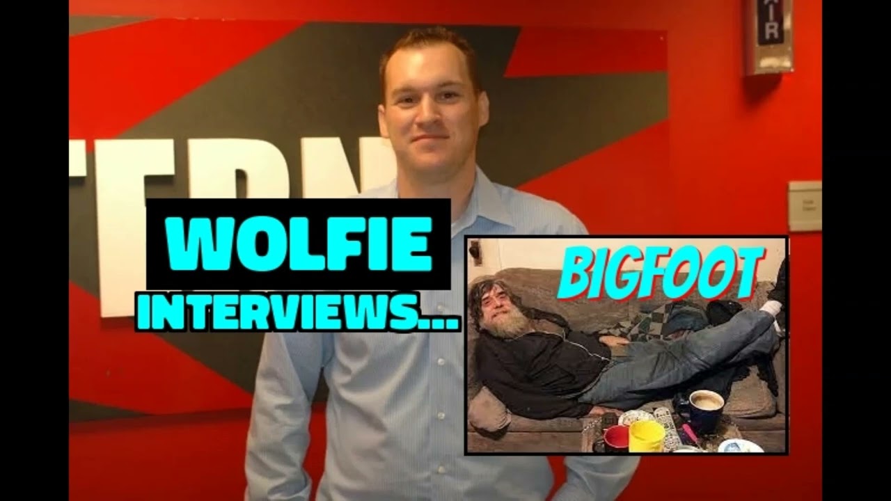 WOLFIE: Interview's Bigfoot at his nasty home in Vermont