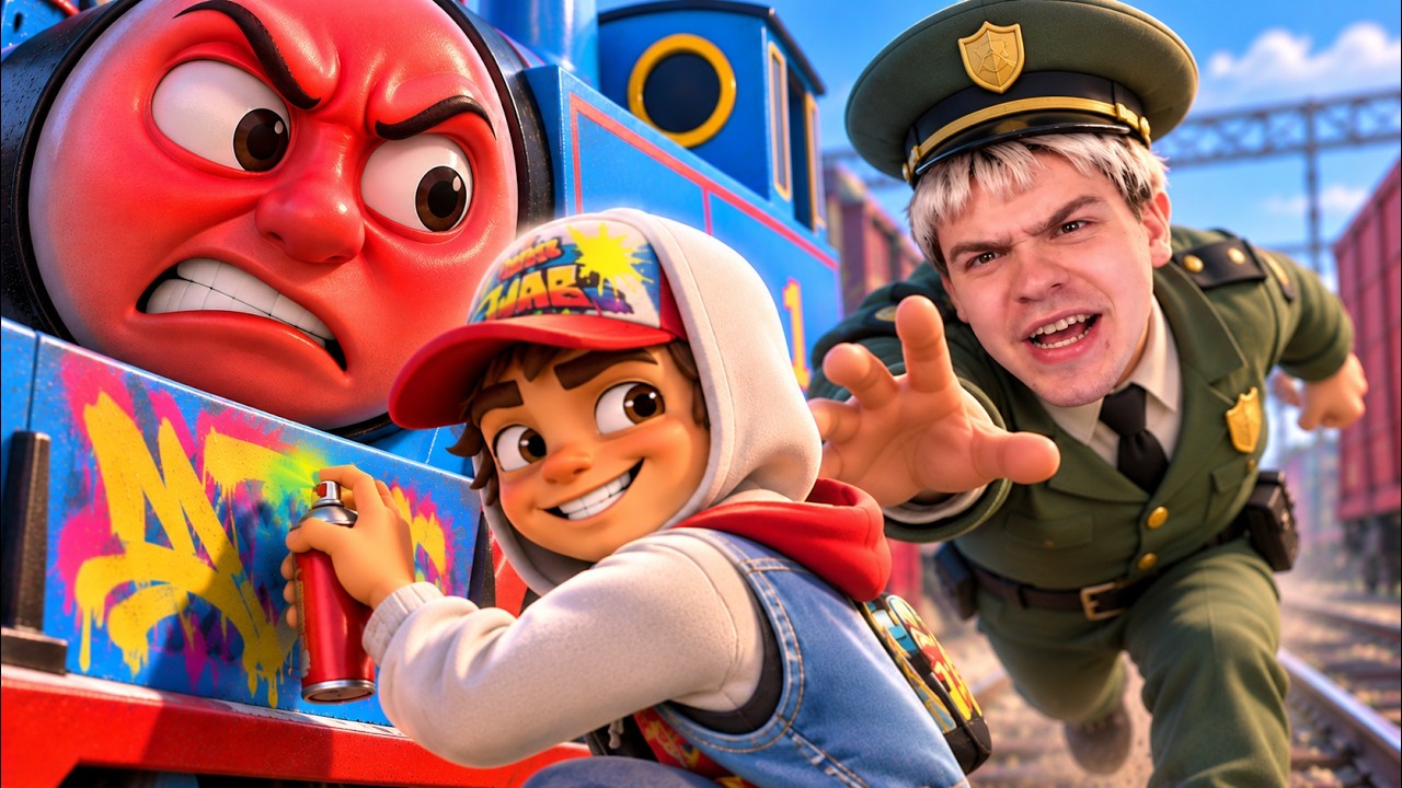НЕ СМОТРИ ВСЕ ФИЛЬМЫ SUBWAY SURFERS И ПАРОВОЗИК ТОМАС В 3 НОЧИ!!!