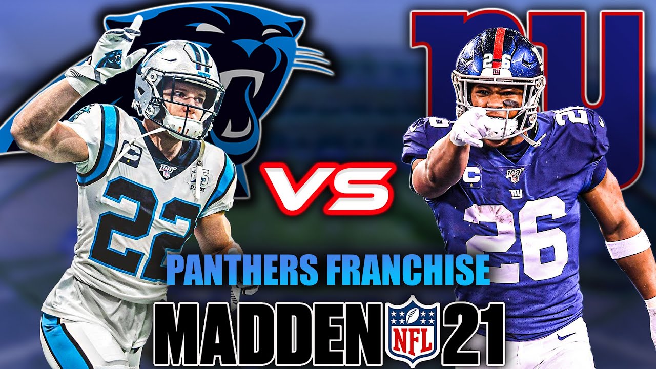 Running Back SHOWDOWN!!  - Carolina Panthers Franchise Mode [ Madden 21 ]