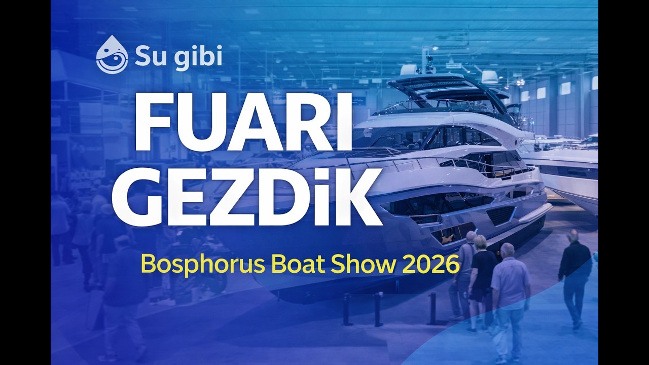 Bosphorus Boat Show 2026 İstanbul | Kara Fuarı Salon Turu (4K Walkthrough) (B.26)
