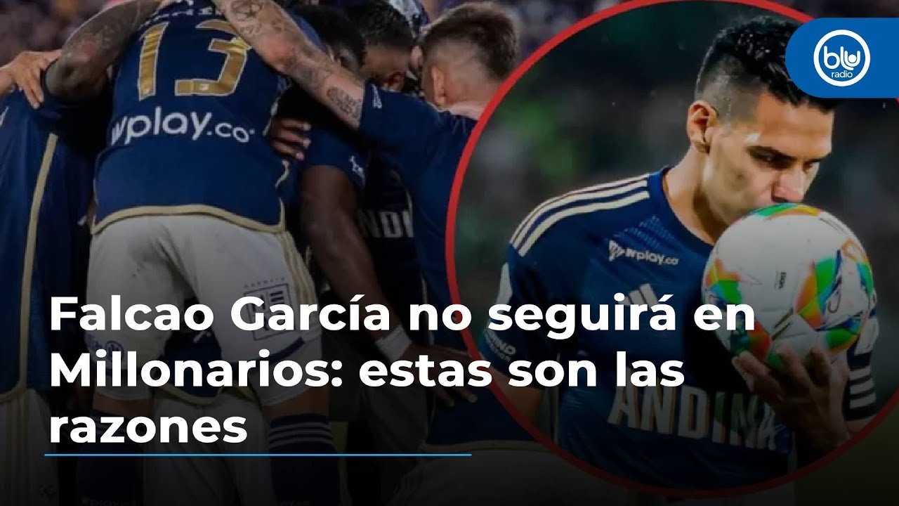 Falcao García no seguirá en Millonarios: estas son las razones