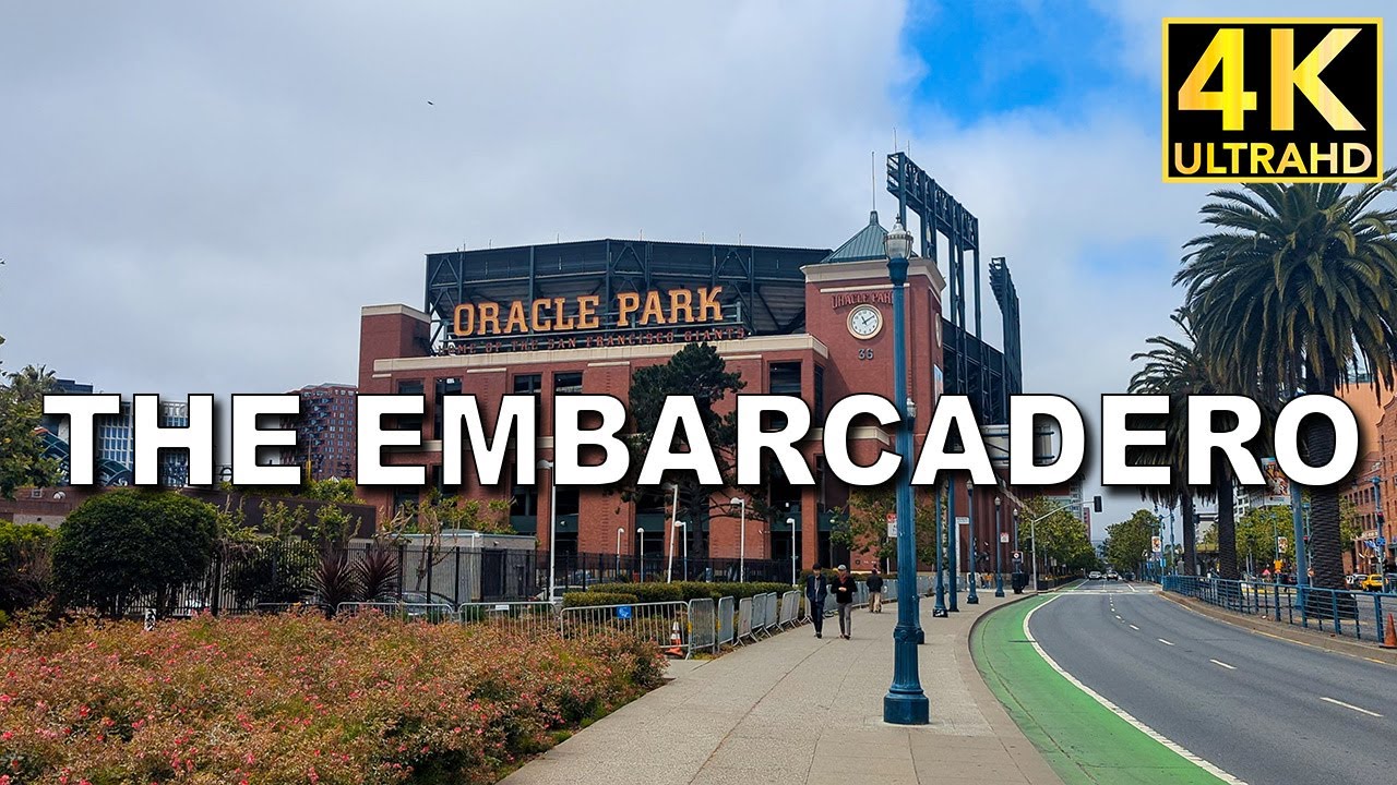 Visiting Willie Mays Plaza | The Embarcadero San Francisco POV 4K Tour [2024]