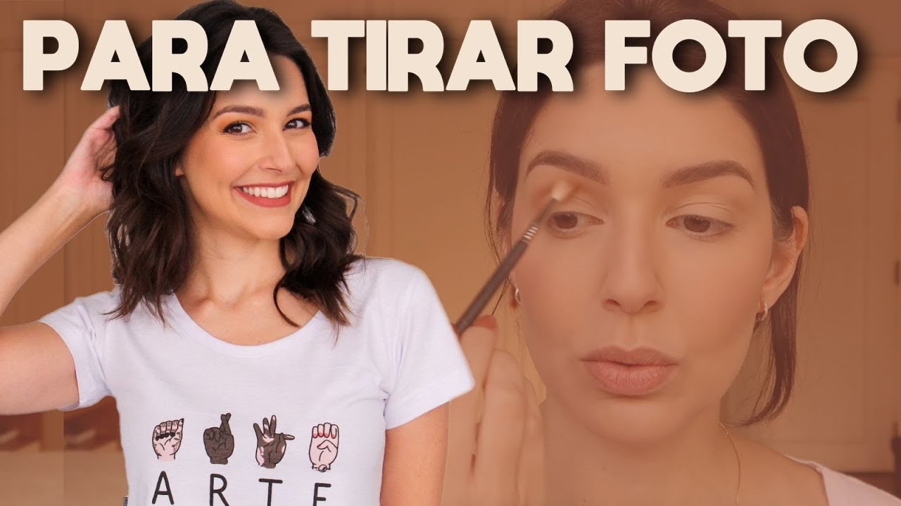 AUTOMAQUIAGEM PARA SESSÃO DE FOTOS - Laura Kuczynski