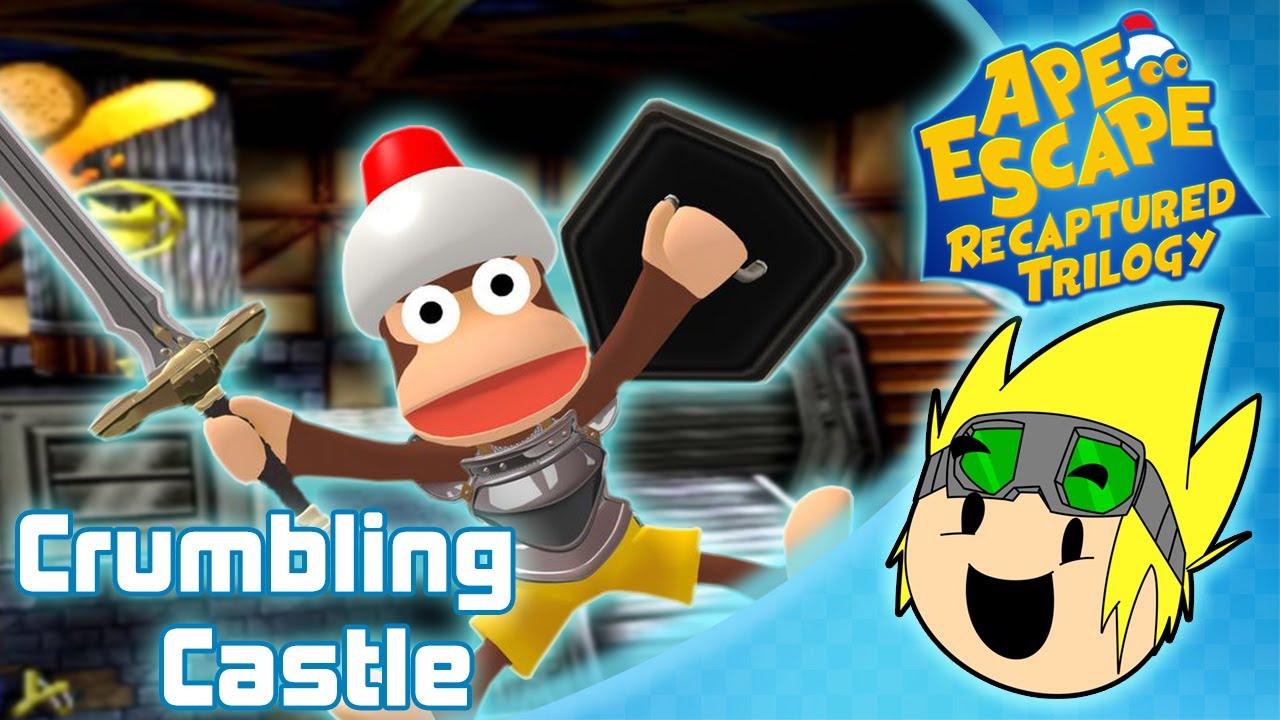 Crumbling Castle - Ape Escape: Recaptured Trilogy