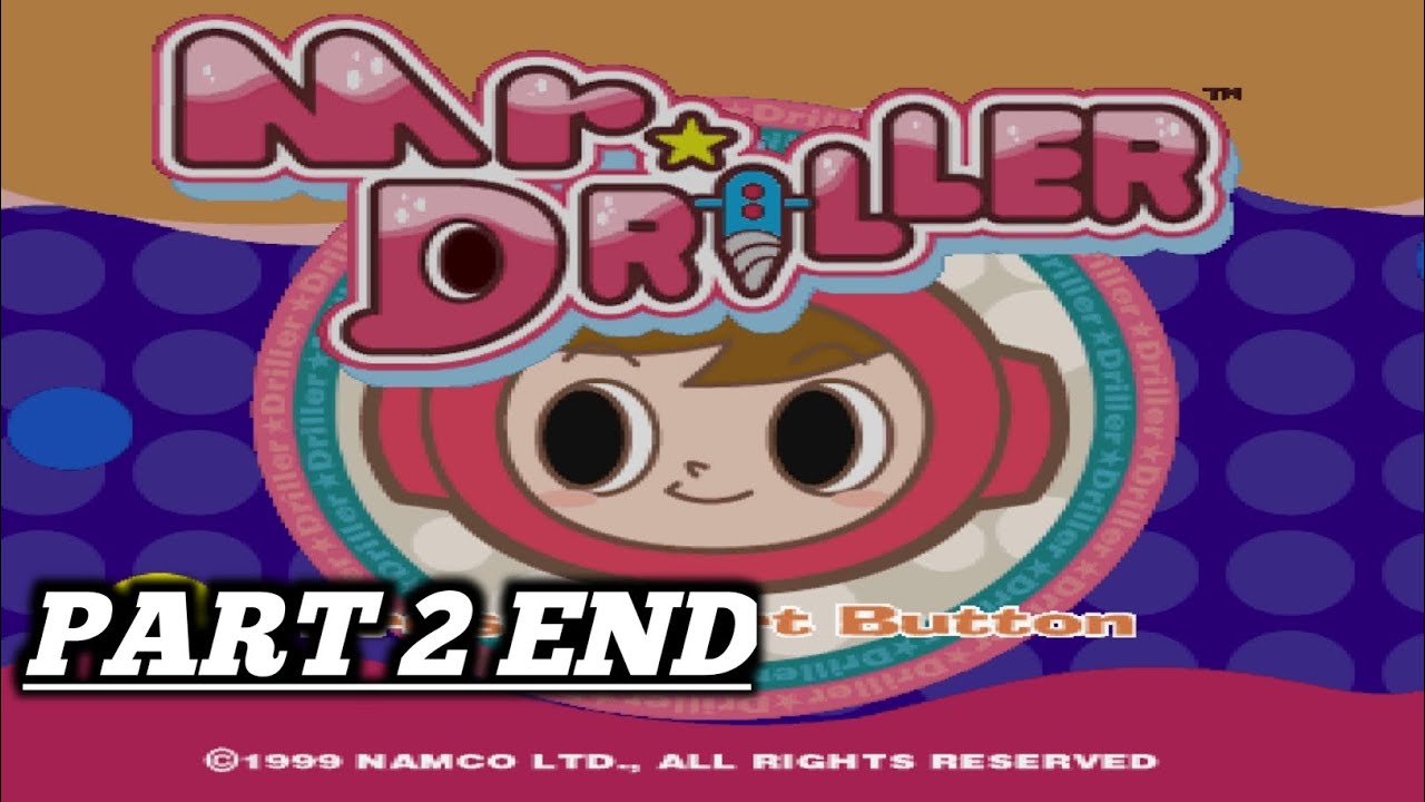 Mr.Driller Arcade Mode Part 2 END 
