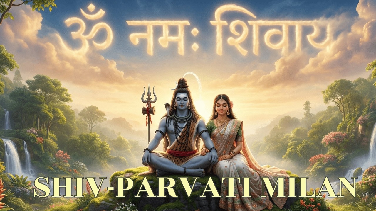 SHIV PARVATI KA MILAN | शिव–पार्वती विवाह | #shivparvati #mahashivratri2026
