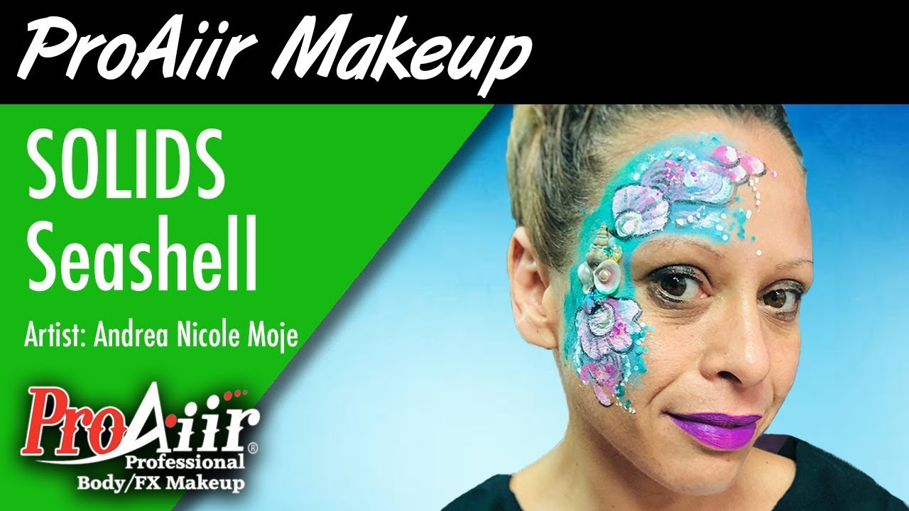 ProAiir SOLIDS Waterproof Face Paint - Seashell