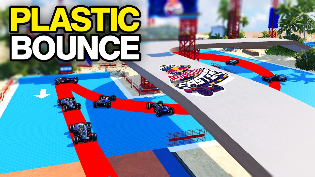 The first RedBull Faster Map has a Plastic Bounce...