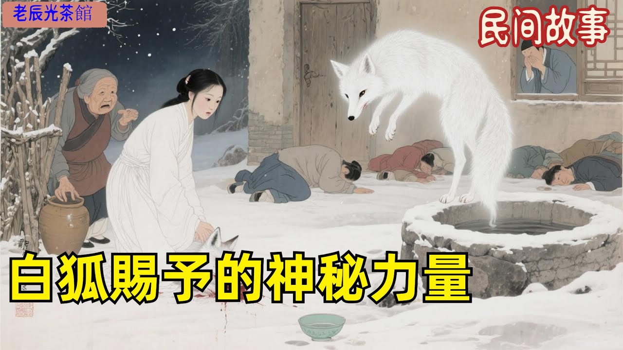 寡婦救下白狐，反被罵傷風敗俗！深夜白狐托夢：明日別飲井水！次日全村倒地，唯她清醒，從此命運改寫！#聽書#民間故事#睡前故事#故事頻道#情感#善有善報#福報#勵志#改變故事#因果