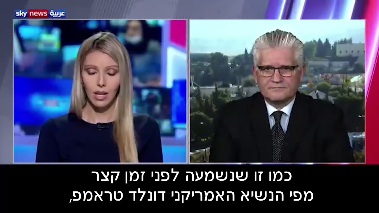 ח״כ אלי אבידר בראיון בשפה הערבית לSky-News