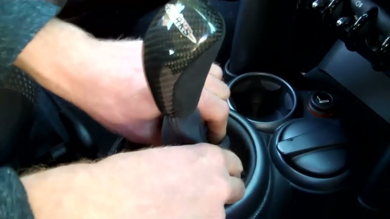 How to fit a new gear knob to Mini Cooper