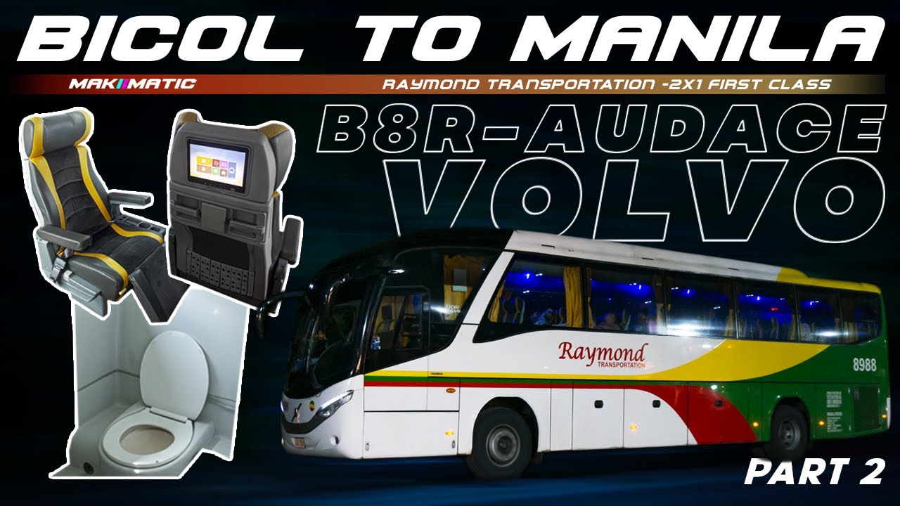 Bus Na Parang Airplane? | BICOL TO MANILA - Part 2