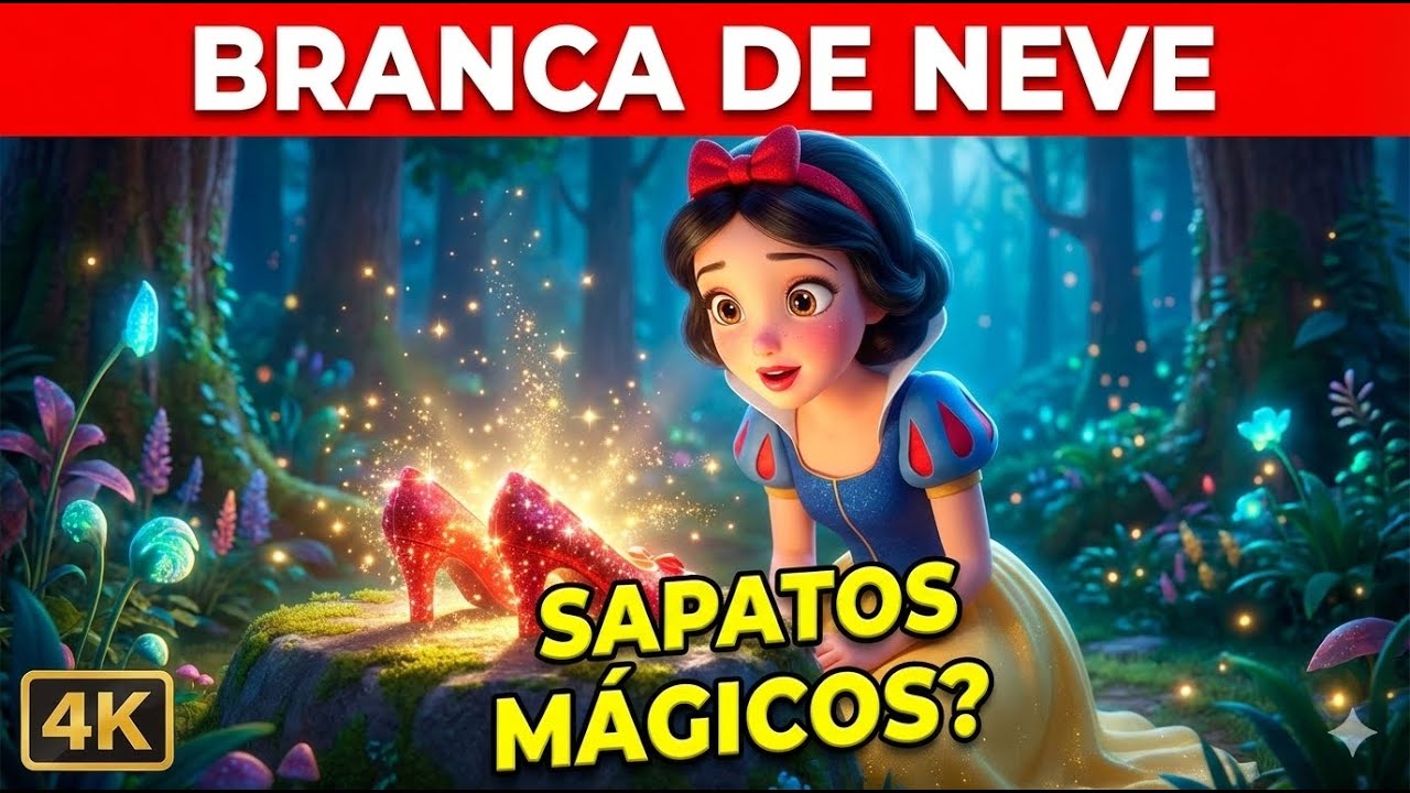 Sapatos Mágicos + Branca de Neve 👠👑 | Histórias para Crianças Dormirem