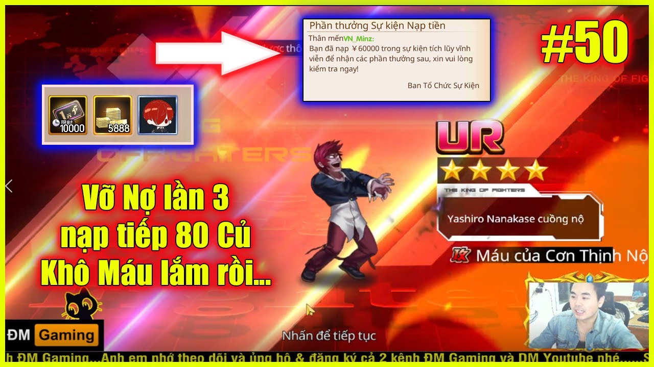 ღ Quyền Vương Chiến (x7game) #50 | Vỡ nợ lần 3, nạp tiếp 80 Củ em Minz khô máu, truyền thái y gấpp 💀
