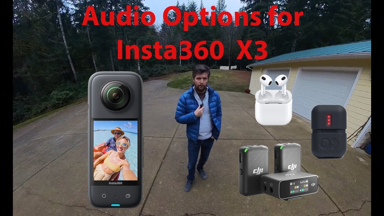 Audio Recording Options for the Insta360 X3