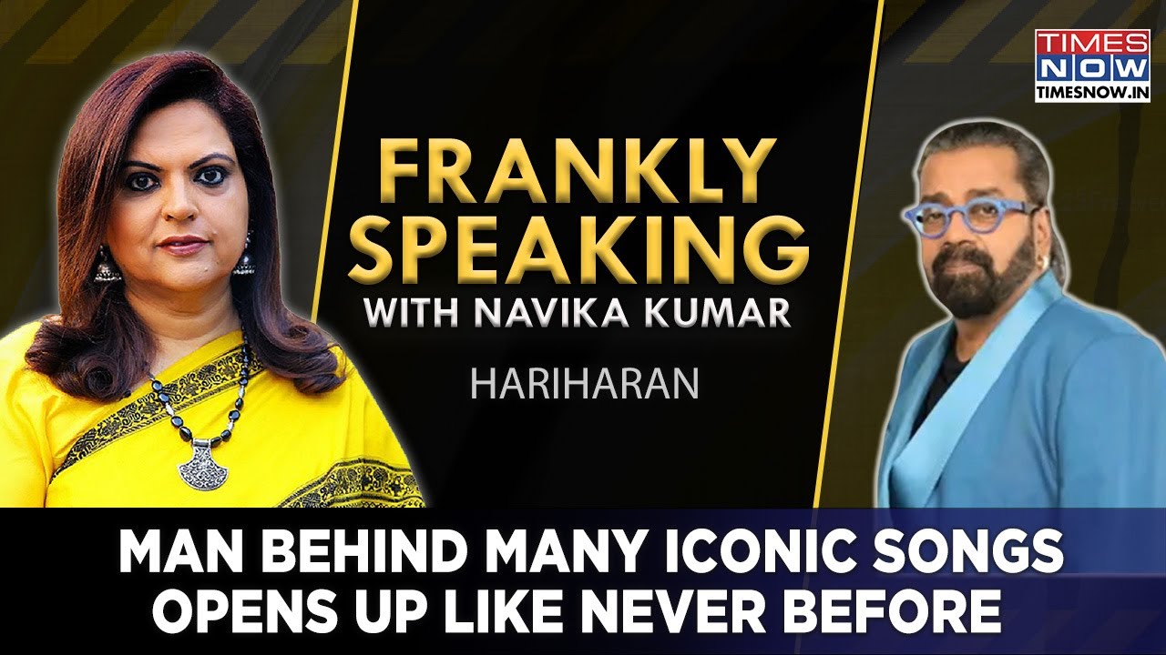 Singer Who Conquered Hearts Of All, Hariharan Super Exclusive | Frankly Speaking With Navika Kumar