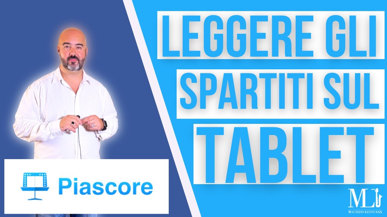 Piascore. L'applicazione per leggere gli spartiti che uso io.