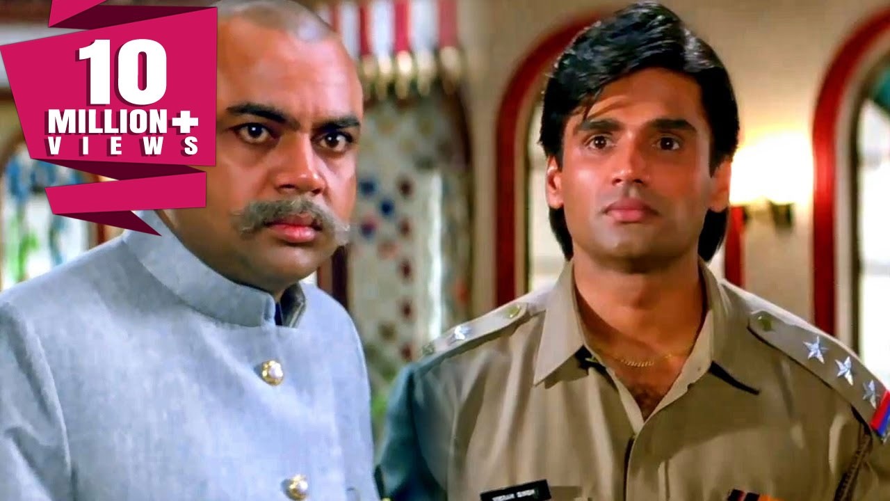 जब सुनील शेट्टी ने क़त्ल के सिलसिले से परेश रावल से पूछताछ की फिर देखिये क्या हुआ