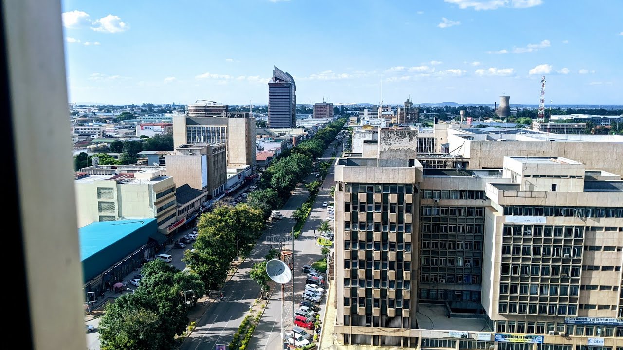 Driving through Lusaka City, Zambia# Unedited footage.
