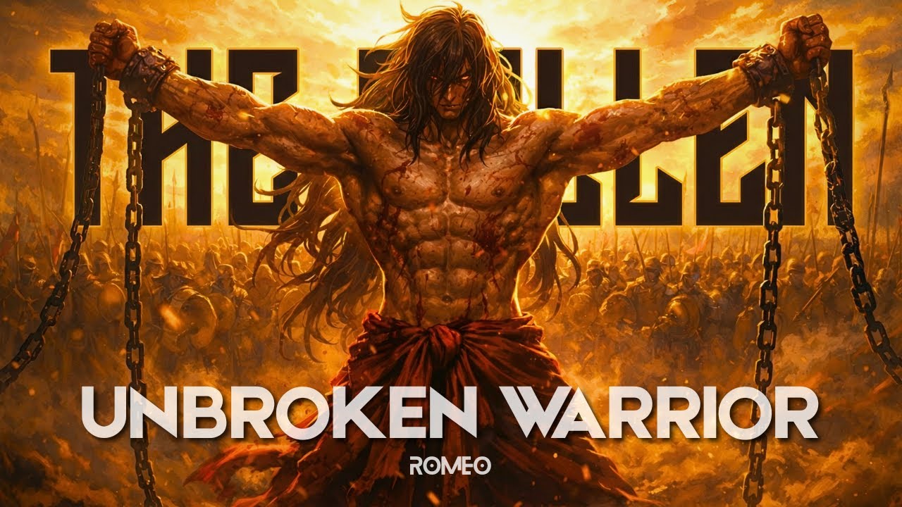 Chained But Unbroken | Dark Epic Warrior Anthem (Official Lyric Video)