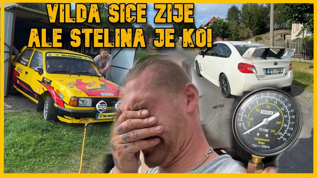 SUBARU doslova BEZ KOMPRESE 😫ale aspoň VILDA ŽIJE 🚕 Mi&scaron; Ma&scaron; vlog_149 #bezkomprese