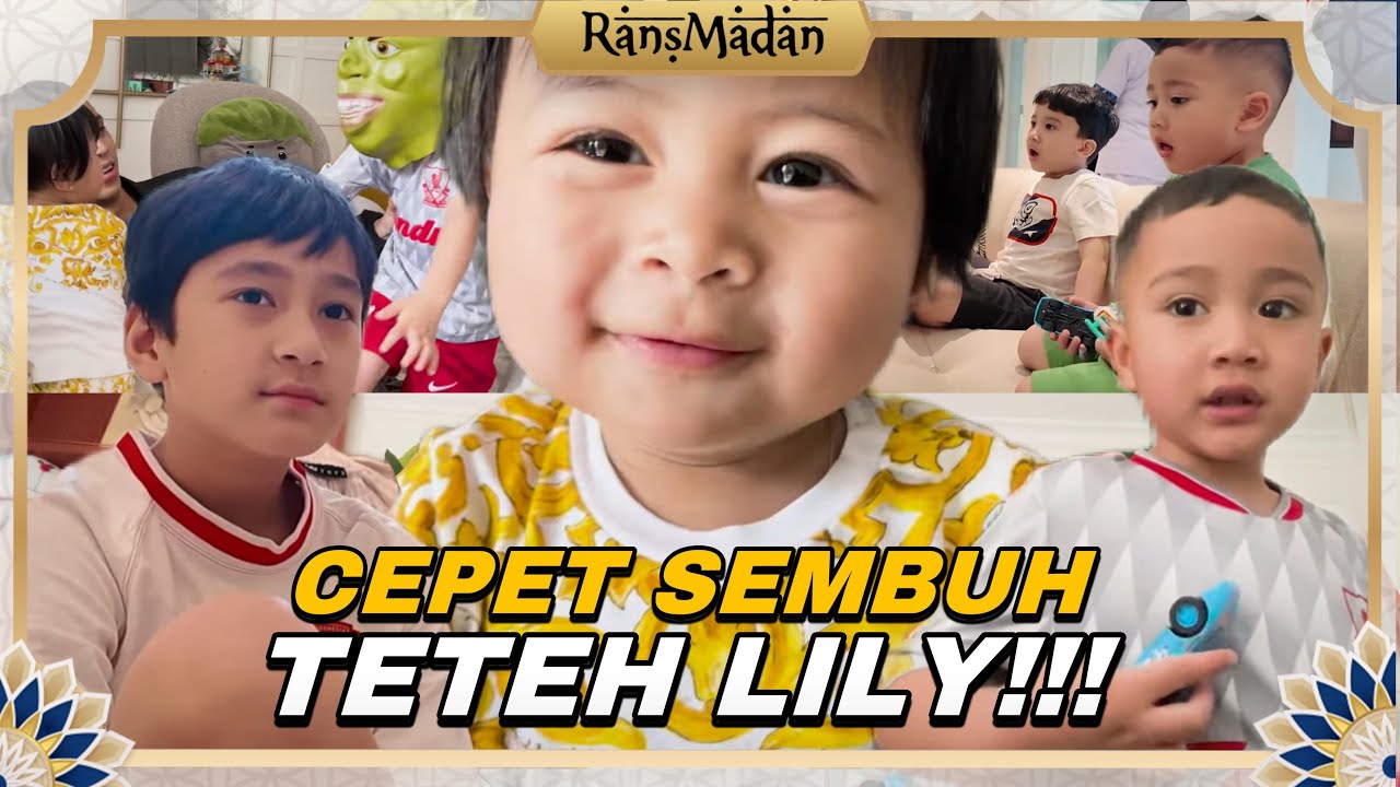 CIPUNG SEDIH TEMENIN LILY LAGI SAKIT SAMPE LEMES!!! GA TEGA!! NAGITA PANIK!!